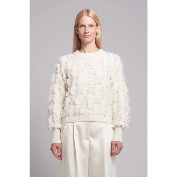 Eleven Six HALLY SWEATER Ivory Size Small - Picture 1 of 5